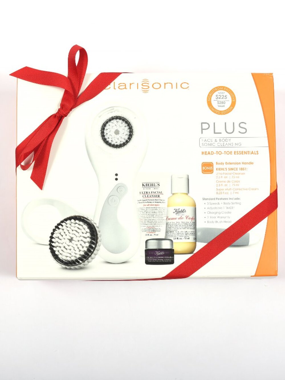 Clarisonic PLUS Face & Body Sonic Cleansing System Kiehl’s Set New Old Stock